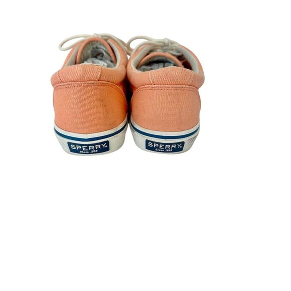 Sperry Men's Top Sider Coral Canvas Sneakers Casual, Lace Up, size 8.5 - Picture 5 of 6